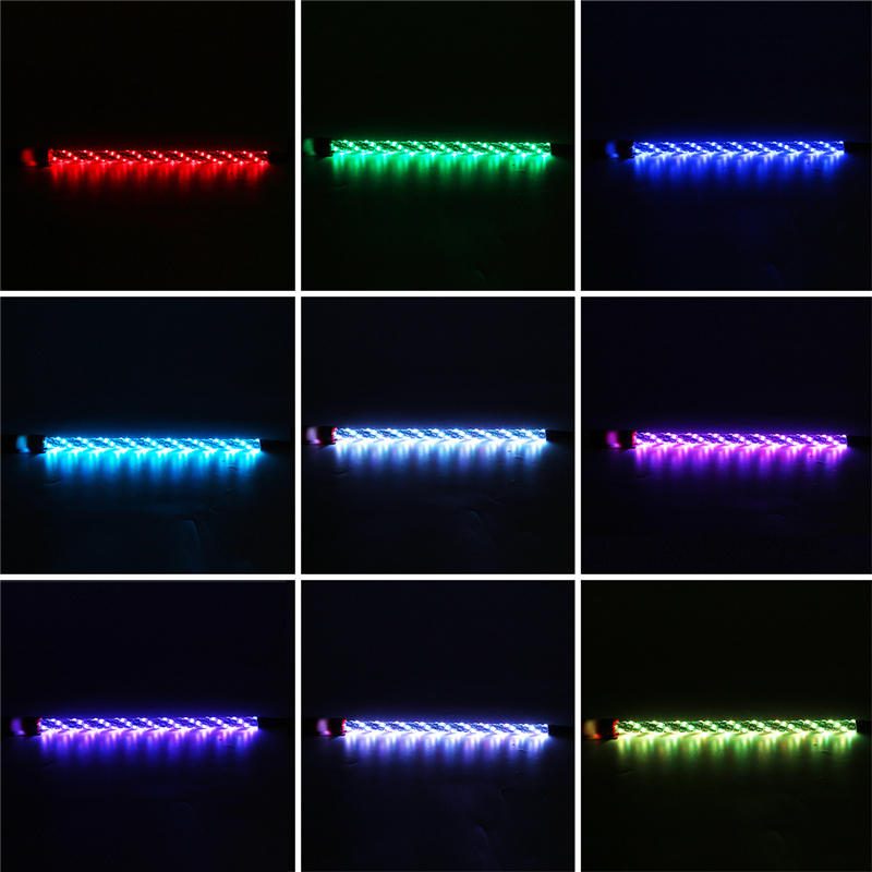 12v 30-45w/35-55w 3ft/4ft 240led/300led 5050 Rgb Bluetooth Lipputangon Valon App-ohjain Jeep Utv Atv -moottoripyörälle