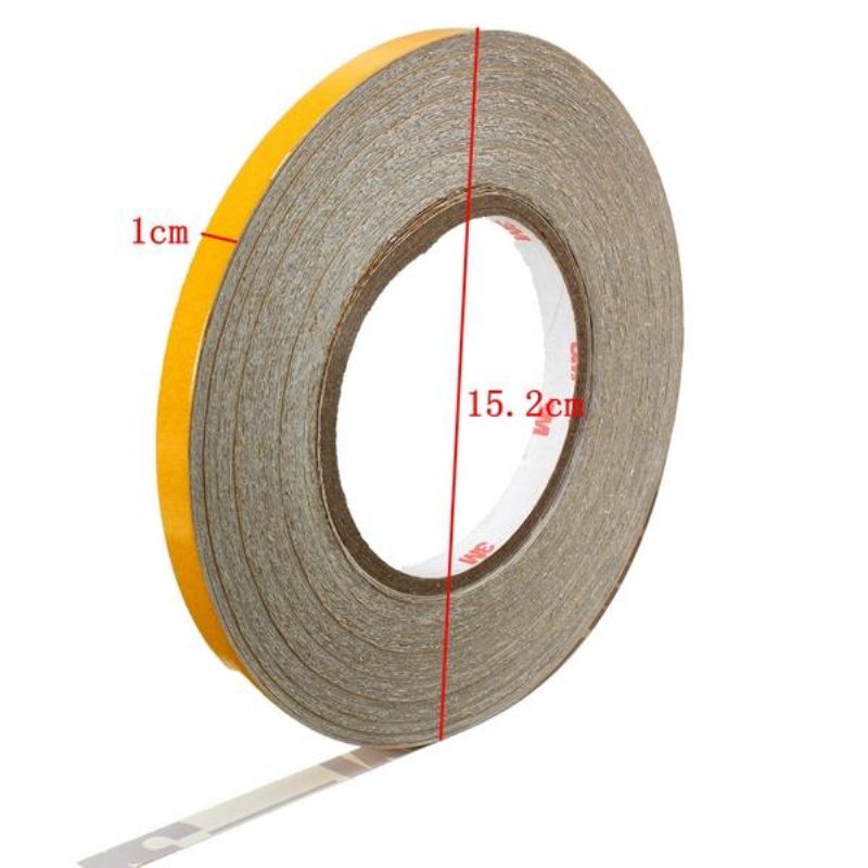 1rulla 1cm X 45.7m Heijastava Body Rim Raitatarra Tee-se-itse -teippi Itsekiinnittyvä