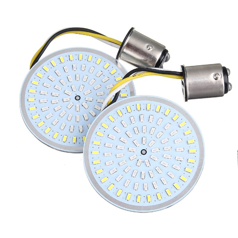 2kpl Taka 1156 / Etu 1157 Led-merkkivalo Moottoripyörän Valon Takavalot Suuntavilkut