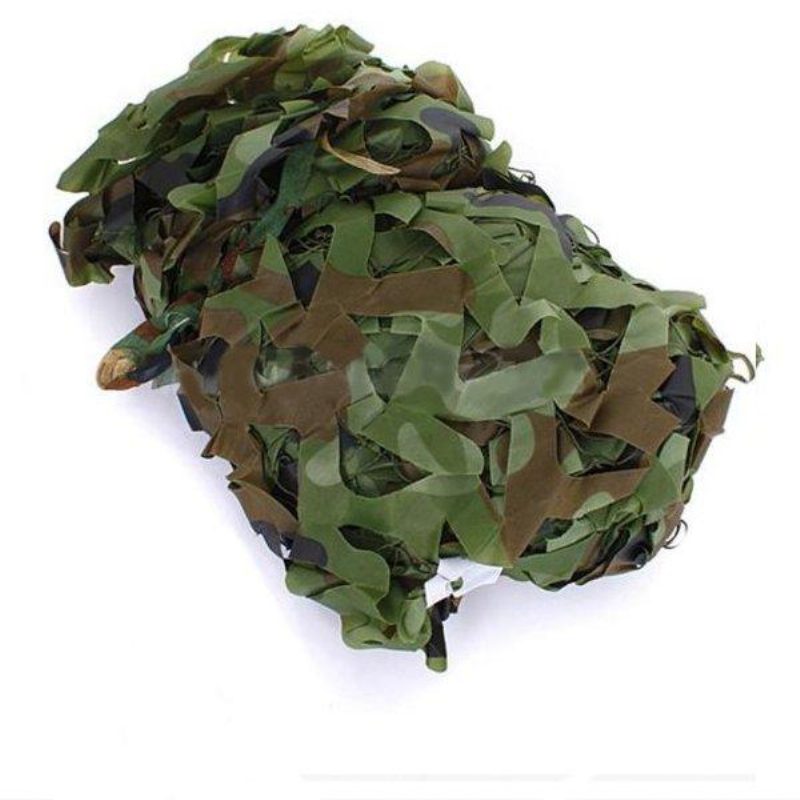 3 X 1.5 M Woodland Camouflage Camo Net Camping Sotilasvalokuvaukseen