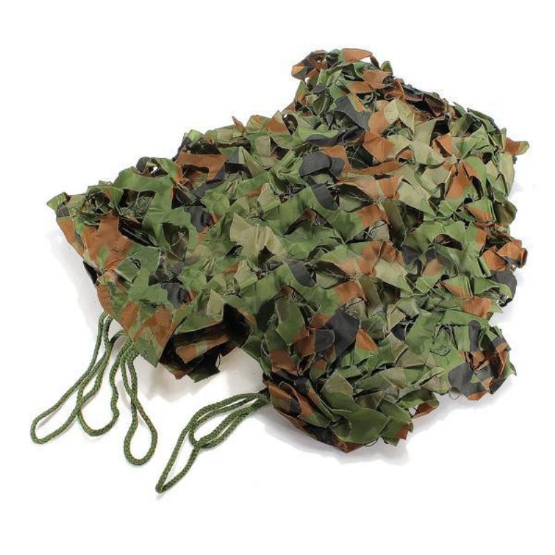 3 X 1.5 M Woodland Camouflage Camo Net Camping Sotilasvalokuvaukseen