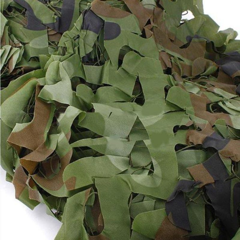 3 X 1.5 M Woodland Camouflage Camo Net Camping Sotilasvalokuvaukseen