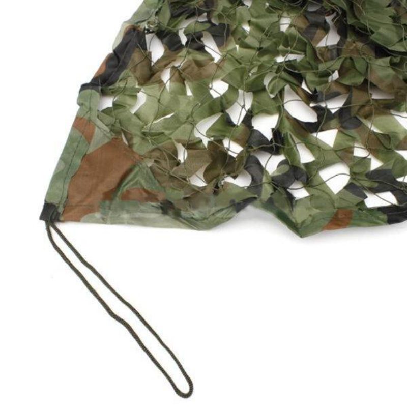 3 X 1.5 M Woodland Camouflage Camo Net Camping Sotilasvalokuvaukseen