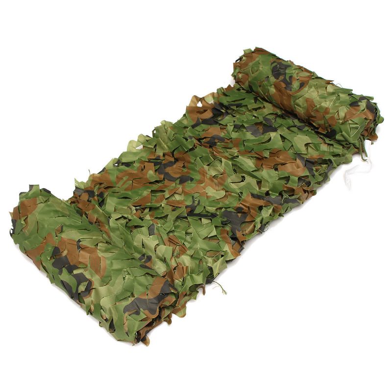 3 X 1.5 M Woodland Camouflage Camo Net Camping Sotilasvalokuvaukseen