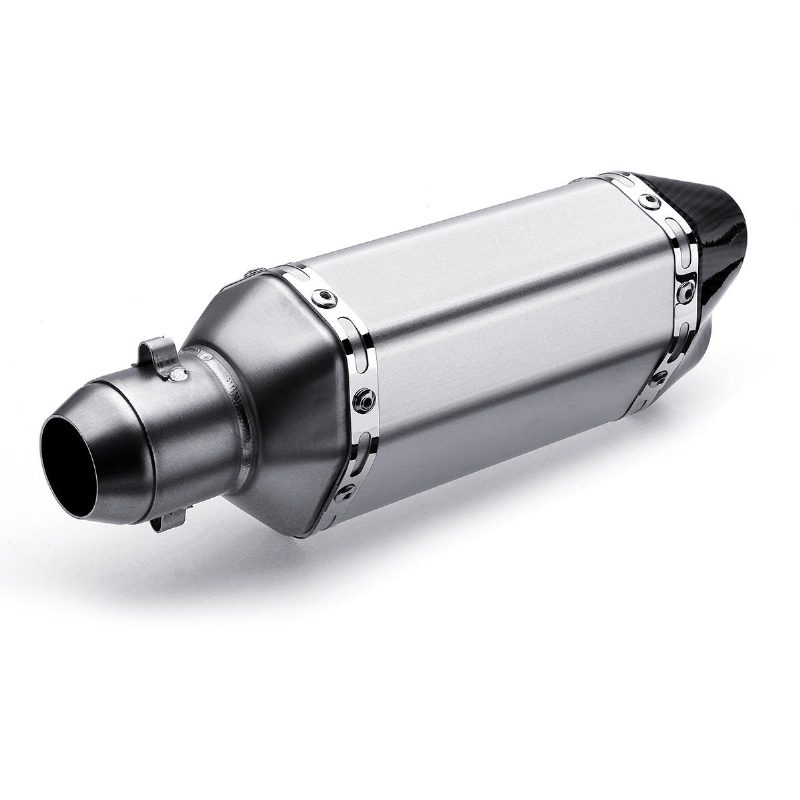 310mm Sliver Universal Moottoripyörä Dirt Bike Atv Pakoputken Äänenvaimennin Db Killer 38-51mm