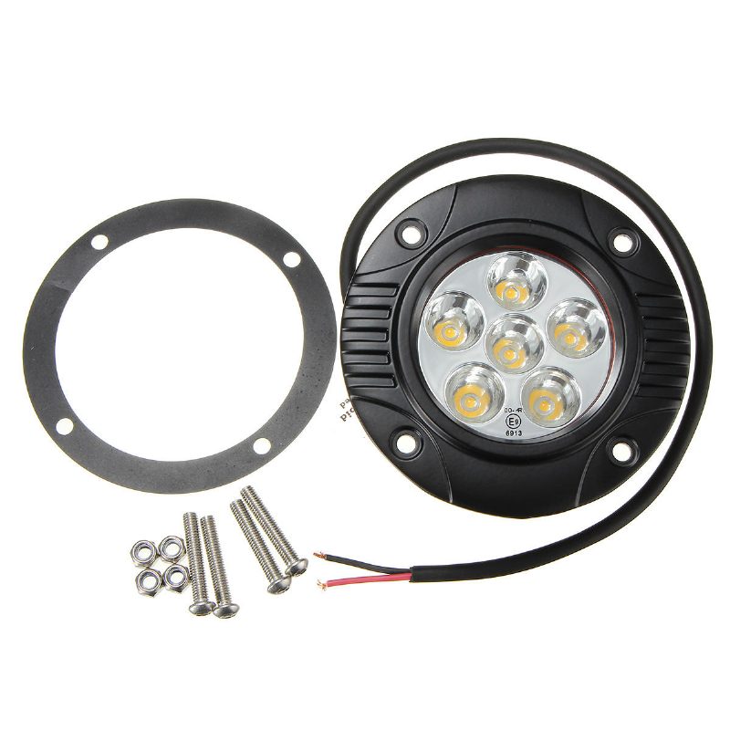 3.5 Tuuman 18 W 6smd Led-työvalo Maastossa Ajopistevalon Sumuvalon Työvalo