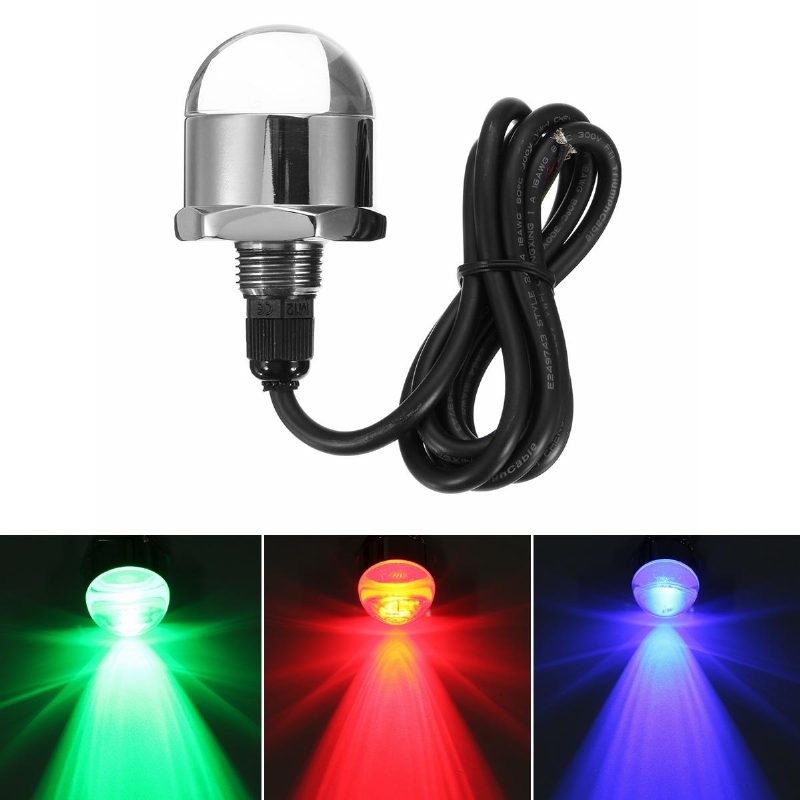 9w 12v 9 Led 1/2 Tuuman Ip68 Vedenpitävä Vene Yacht Light Npt Marine Underwater Lights Teräs