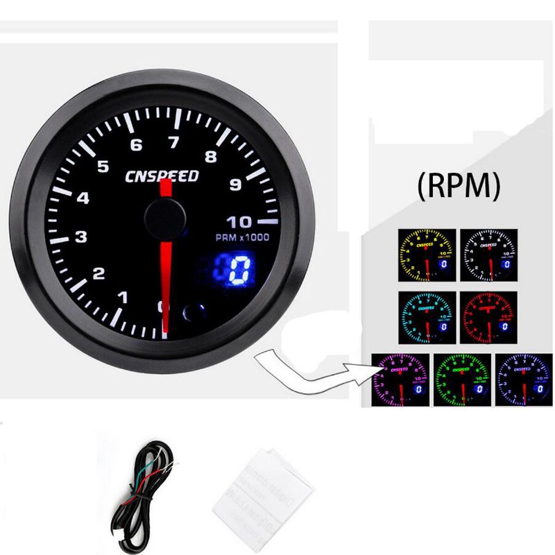 Analoginen Ja Digitaalinen 52 mm Auton Led Turbo Boost Egt Pakoveden Lämpötilan Ilman Polttoaineen Suhteen Mittari