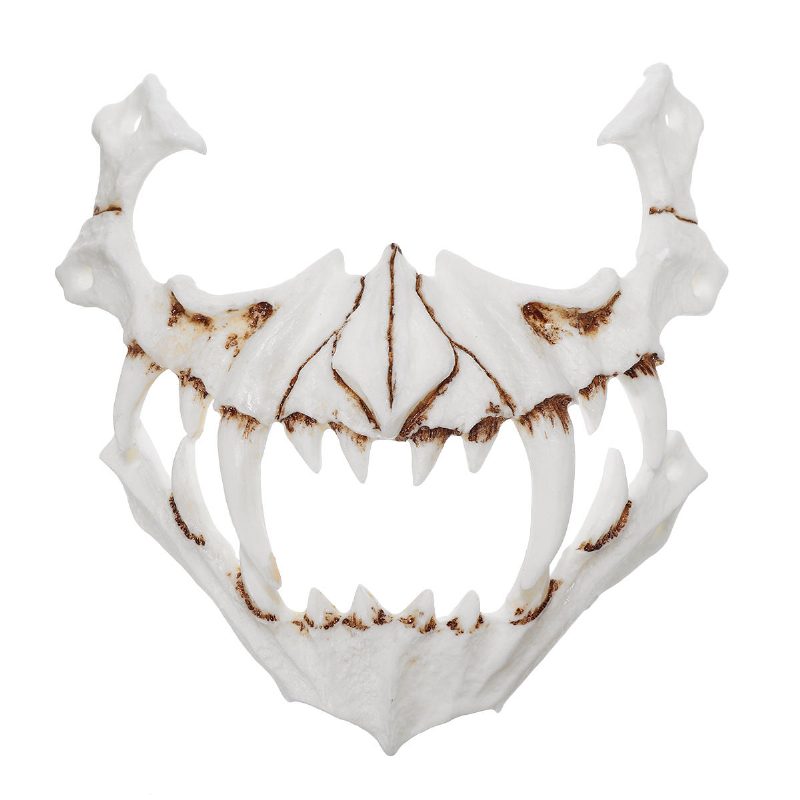 Halloween Resin Mask Animal Theme Party Face Skull Cosplay