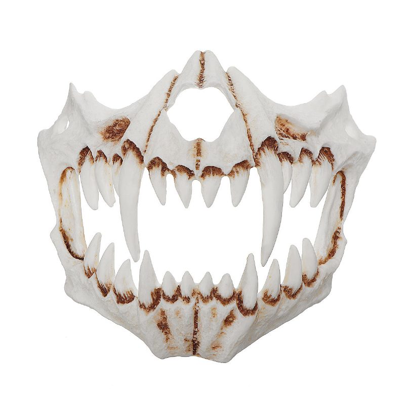 Halloween Resin Mask Animal Theme Party Face Skull Cosplay