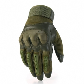 Kosketusnäyttö Military Tactical Airsoft Full Finger Hands Hard Knuckle Outdoor 3 Väriä