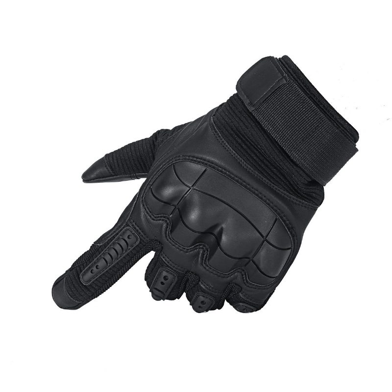 Kosketusnäyttö Moottoripyörällä Full Finger Military Tactical Gloves Ajaminen