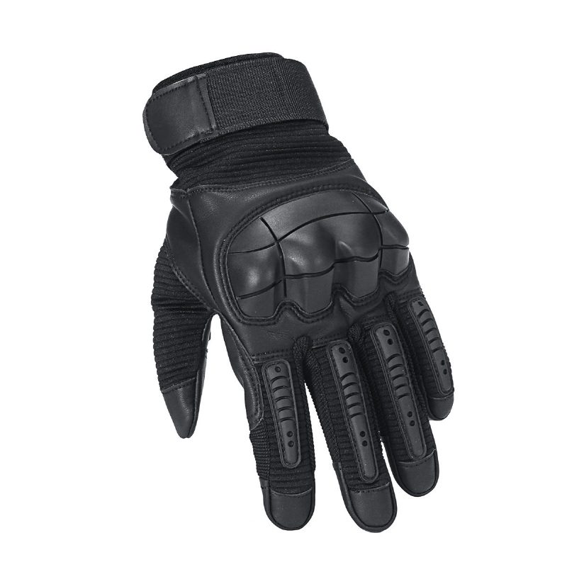 Kosketusnäyttö Moottoripyörällä Full Finger Military Tactical Gloves Ajaminen