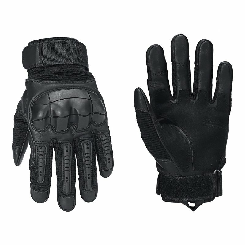 Kosketusnäyttö Moottoripyörällä Full Finger Military Tactical Gloves Ajaminen