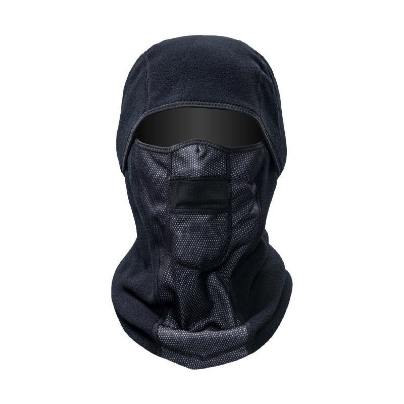 Miehet Naiset Balaclava Kokokasvonaamio Lämmin Talvi Double Thermal Fleece Tuulenpitävä Ski Moottoripyörä Vedenpitävä