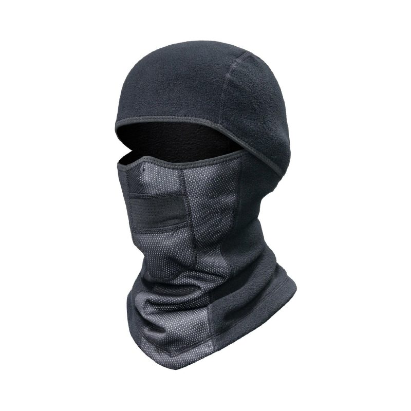 Miehet Naiset Balaclava Kokokasvonaamio Lämmin Talvi Double Thermal Fleece Tuulenpitävä Ski Moottoripyörä Vedenpitävä