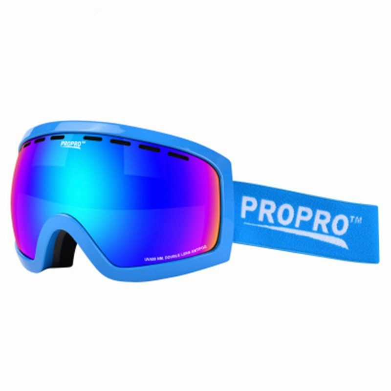 Propro Anti-uv Kaksikerroksiset Dust Snow Ski Lasit Suojalasit Moottoripyörän Motocross Ski Kilpaskootterille