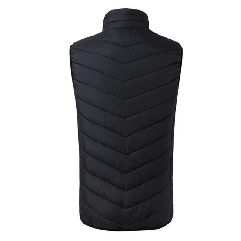 Sähkölämmitteinen Liivi Kangastakki Usb Thermal Warm Winter Body Warmer