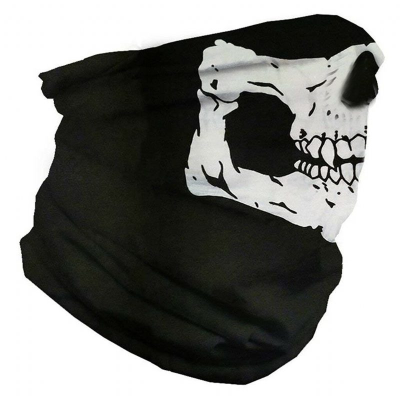 Skull Multi Use Head Wear Hat Huivi Kasvomaski Moottoripyörän Lippis