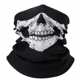 Skull Multi Use Head Wear Hat Huivi Kasvomaski Moottoripyörän Lippis