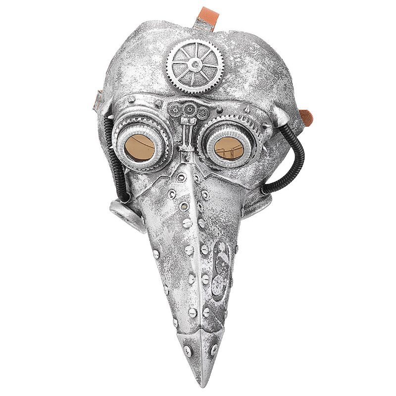 Steampunk Plague Doctor Mask Cosplay Bird Beak Retr Gothic Masks Halloween Rekvisiitta