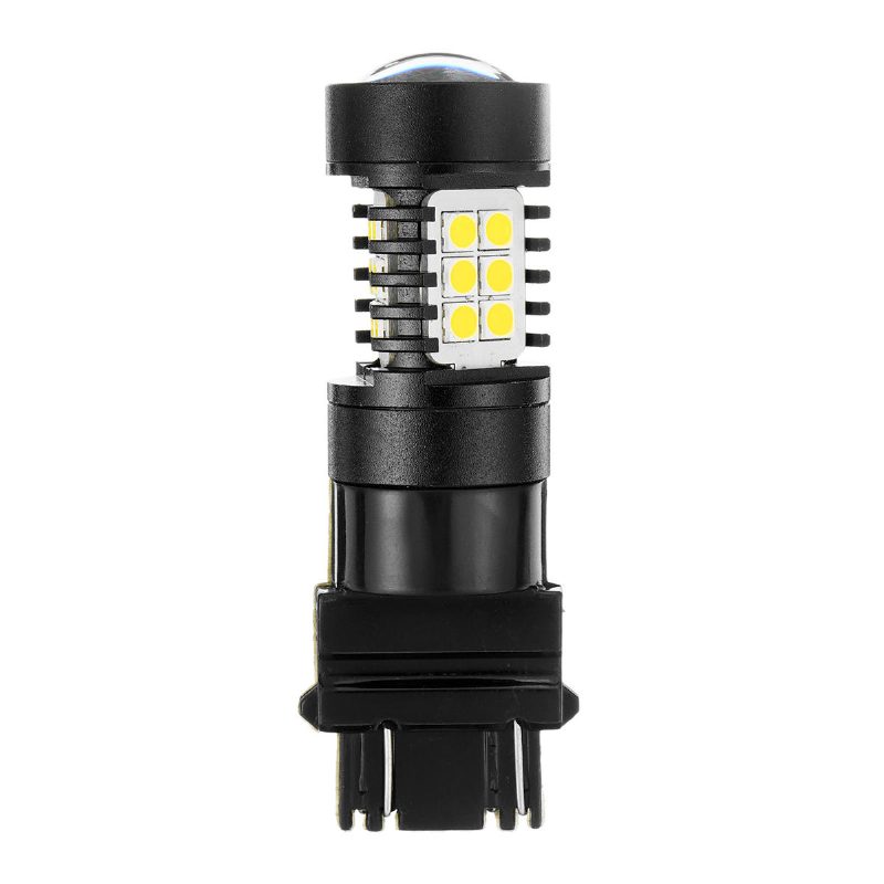 T20 Led-polttimo 7443/3157 Smd3030 Valkoinen/keltainen/punainen Moottoripyörän Autojen Valo