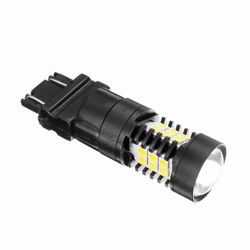 T20 Led-polttimo 7443/3157 Smd3030 Valkoinen/keltainen/punainen Moottoripyörän Autojen Valo