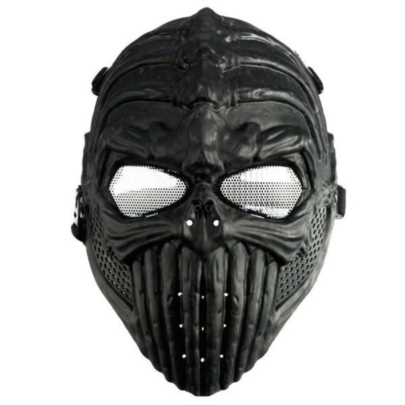 Tactical Military Skull Skeleton Full Mask Halloween-asujuhlanaamioihin