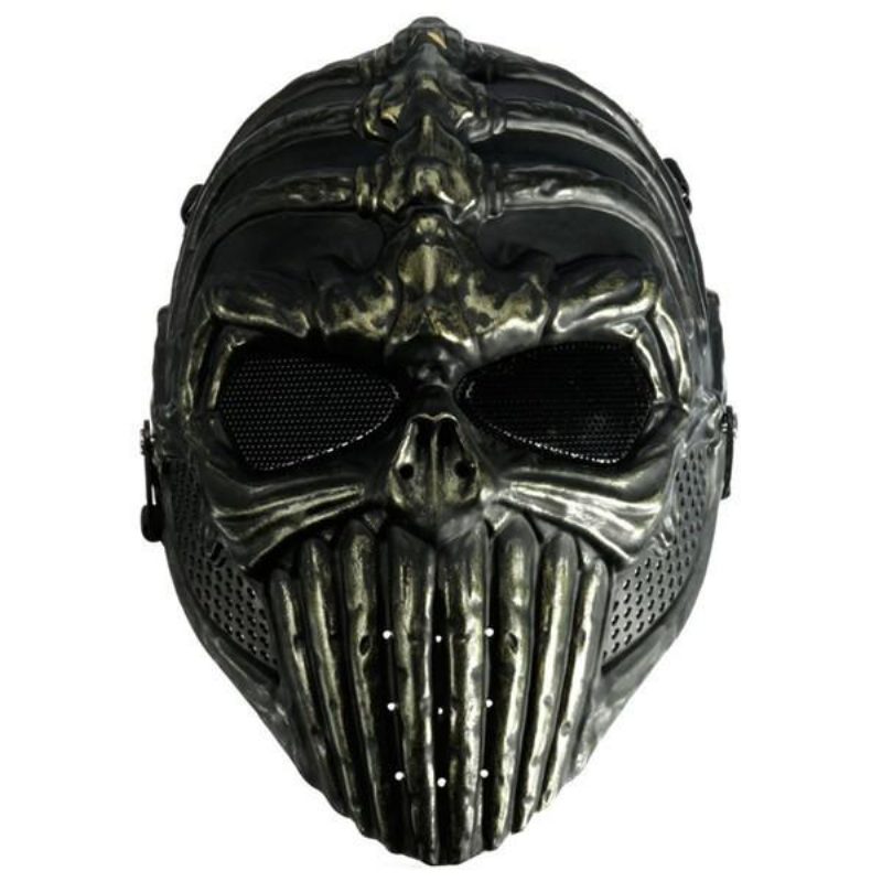 Tactical Military Skull Skeleton Full Mask Halloween-asujuhlanaamioihin