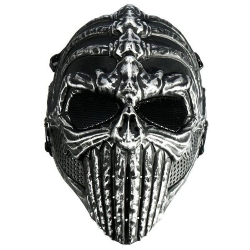 Tactical Military Skull Skeleton Full Mask Halloween-asujuhlanaamioihin