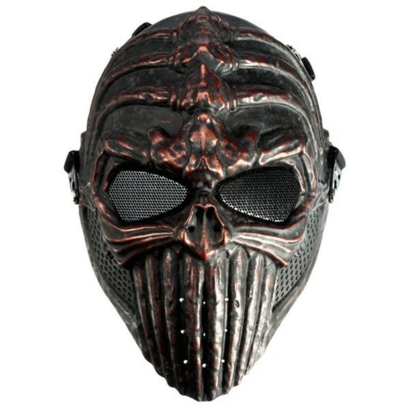 Tactical Military Skull Skeleton Full Mask Halloween-asujuhlanaamioihin