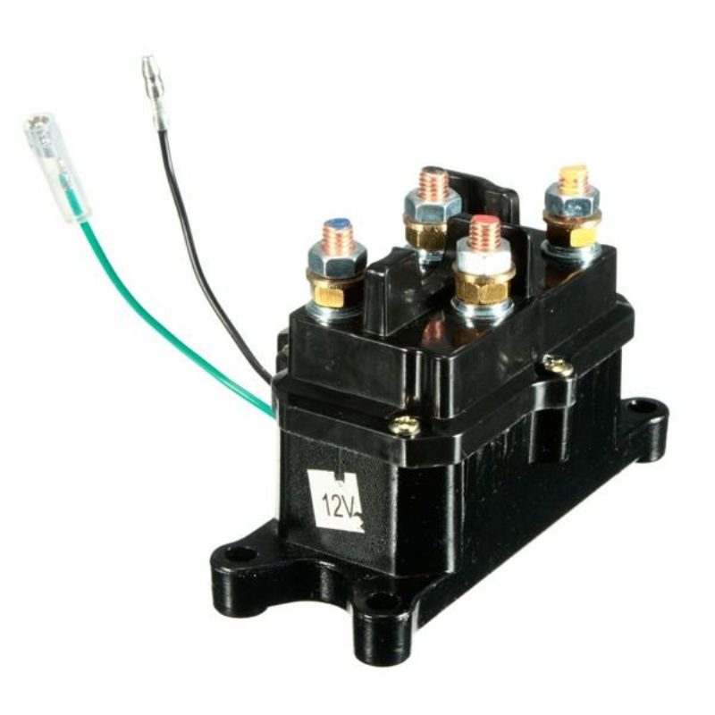 Universaali 12v Solenoidirelekontaktorin Vinssin Keinukytkin Atv Utv Blackille