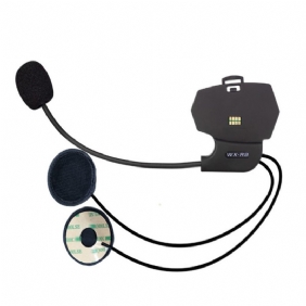 Wayxin R5/r9 Moottoripyöräkypärä Sisäpuhelinkuulokkeet Mikrofonilla Koko-/puolikasvokypärään