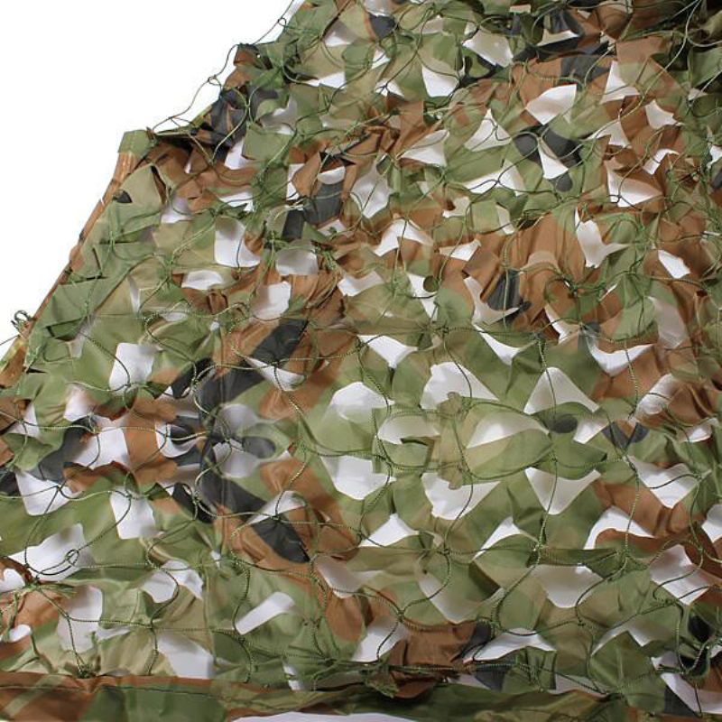 Woodland Camouflage Camo Cover Net Piilota Armeijan Metsästysverkko