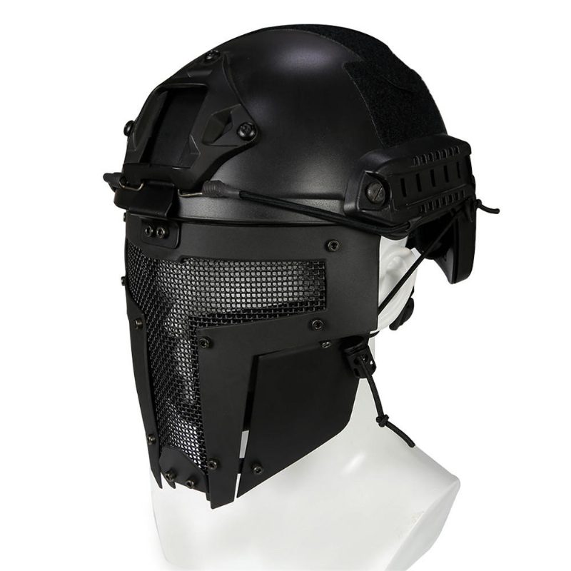 Wosport Ma-96 Outdoor Iron Warrior Hunting Tactical Face Mask Steel Mesh