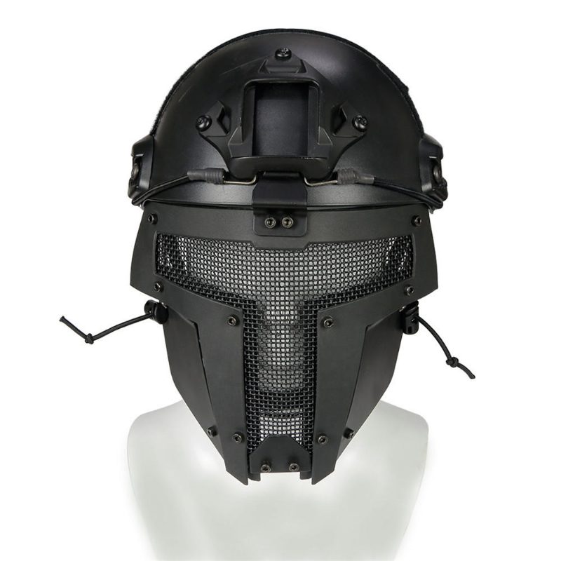 Wosport Ma-96 Outdoor Iron Warrior Hunting Tactical Face Mask Steel Mesh