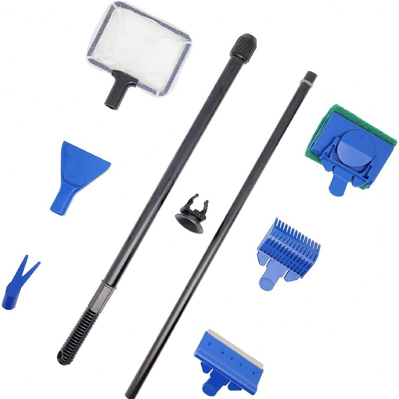 Aquarium Fish Tank 5 In 1 Cleaner Tool Monitoiminen Kaavin