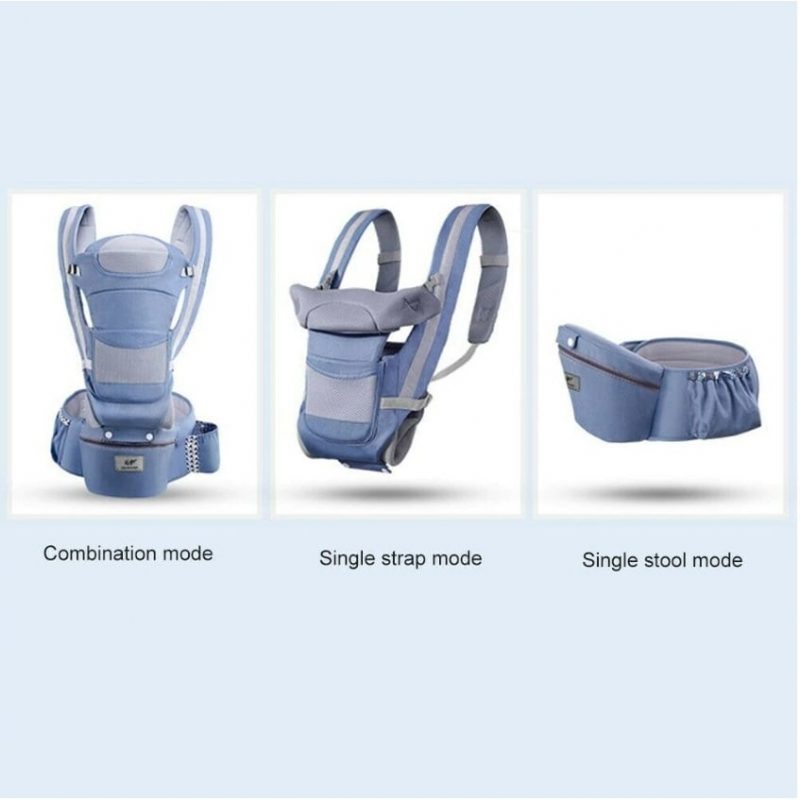 3 In 1 - Vauvanreppu Lonkkaistuimessa Ergonominen Wrap Sling