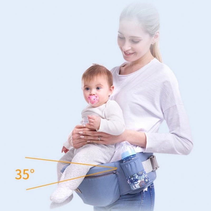 3 In 1 - Vauvanreppu Lonkkaistuimessa Ergonominen Wrap Sling