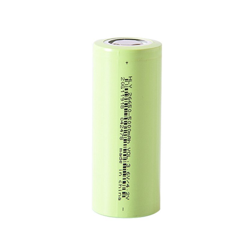 1 Kpl Hly 26650 5000 Mah 3.7 V 3c Virta Ladattava Litium-akku Li-ion-akku Led-taskulamppuakulle