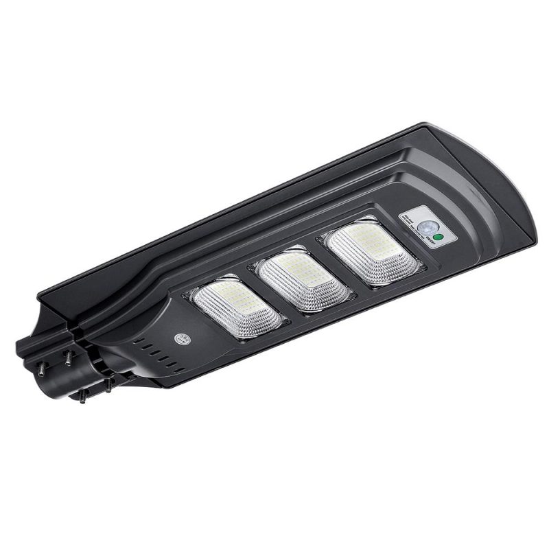 120 W Super Bright Ulkona Toimiva Led-aurinkovaloohjaus Pir-liiketunnistin Wall Street Light Garden Courtyard Deck -lamppu