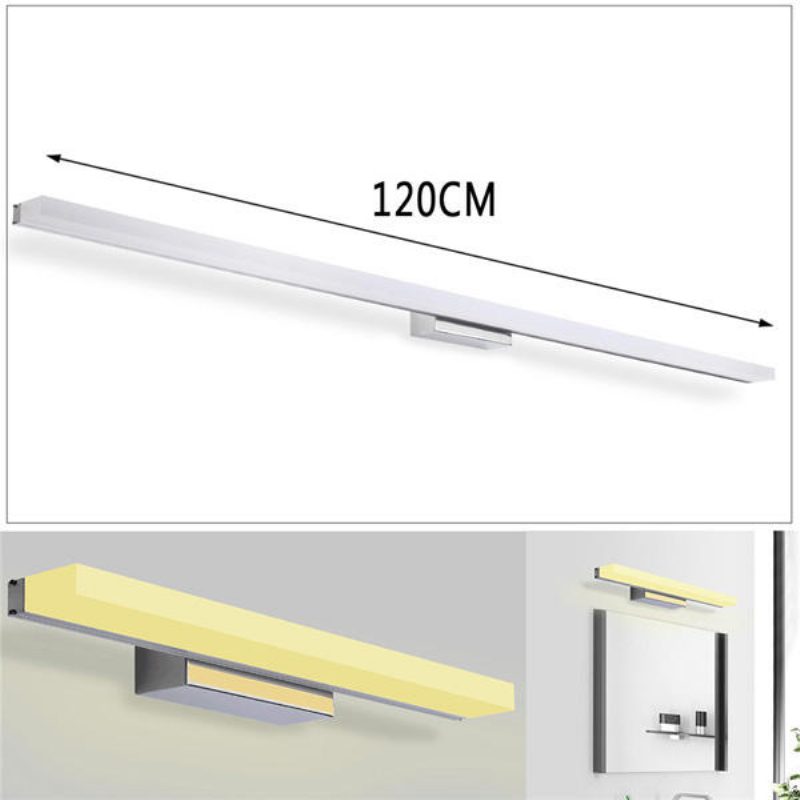 120cm 20w 96 Led Peilietulamppu Morden Seinävalaisin Ruostumaton Teräs 1600lm 85-265v