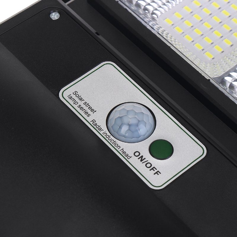 140/210/280led 60/90/120w Solar Street Light Outdoor Induktio-anturi Puutarhalamppu + Kaukosäädin