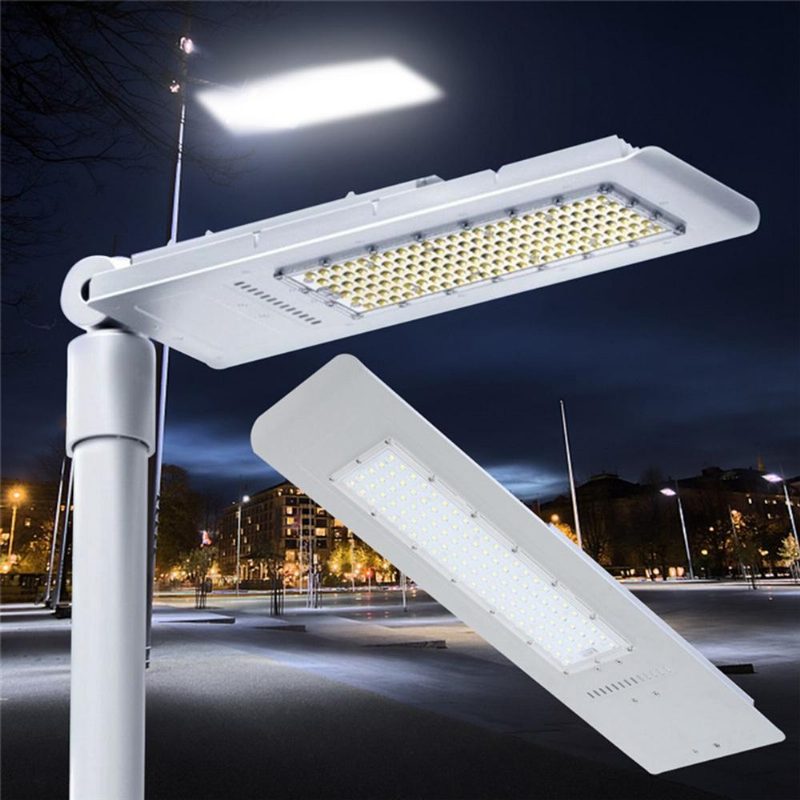 150w 144 Led Street Road Light Vedenpitävä Ulkopiha Alumiinilamppu Valonheitin Ac100-240v