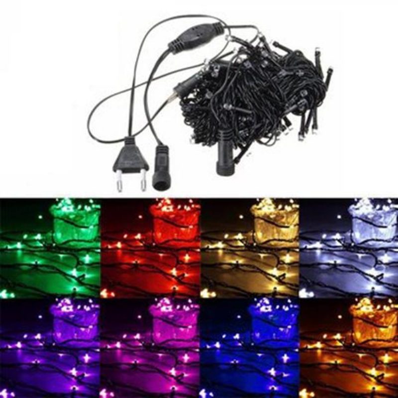 15m 150 Led String Fairy Light Outdoor Christmas Xmas Hääjuhlalamppu 220v