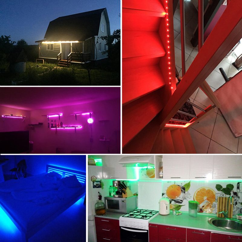 15m 72w Smd2835 Ei-vedenpitävä Smart Wifi App Control Led-nauhavalosarja Toimi Alexa Ac110-240v Joulukoristeiden Kanssa Clearance Christmas Lights