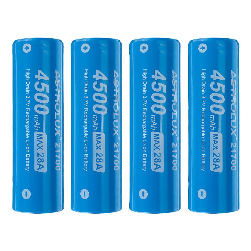 1kpl E2145 4500mah 28a 3.7v 21700 Li-ion Akku Suojaamaton High Drain Ladattava Litium Power Cell Jetbeam Nitecore Lumintop Fenix Olight Taskulamput Rc Lelut Sähköpyörät