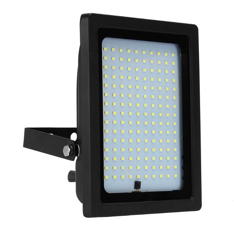 2 Kpl 20w Vedenpitävä 150 Led Flood Light Kaukosäädin Valoanturi Aurinkovalo