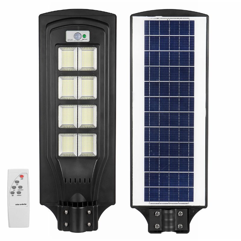 208/416/624/832 Led Solar Street Light Pir-liiketunnistin Puutarhavalaisin Kaukosäätimellä