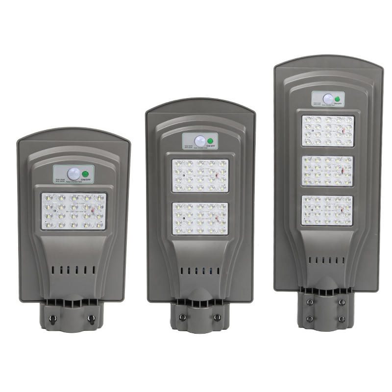 20w 40w 60w Led Solar Pir Liikeaktivoitu Anturi Wall Street Light Outdoor Lamppu